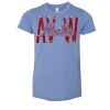 3413Y Youth Extra Soft Tri-blend Tee Thumbnail